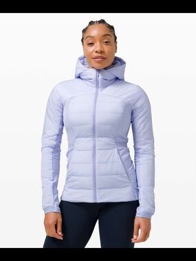 Lululemon Down For All - Lilac Puffer Jacket for Women Like New